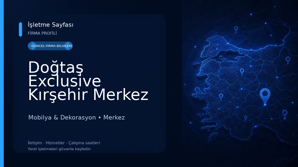Doğtaş Exclusive Kırşehir Merkez Mobilya & Dekorasyon