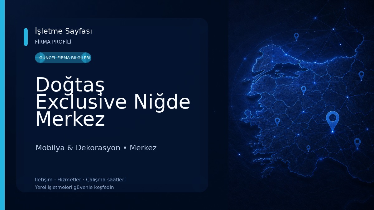 Doğtaş Exclusive Niğde Merkez