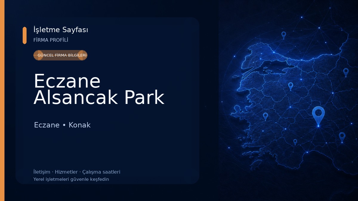 Eczane Alsancak Park Eczane