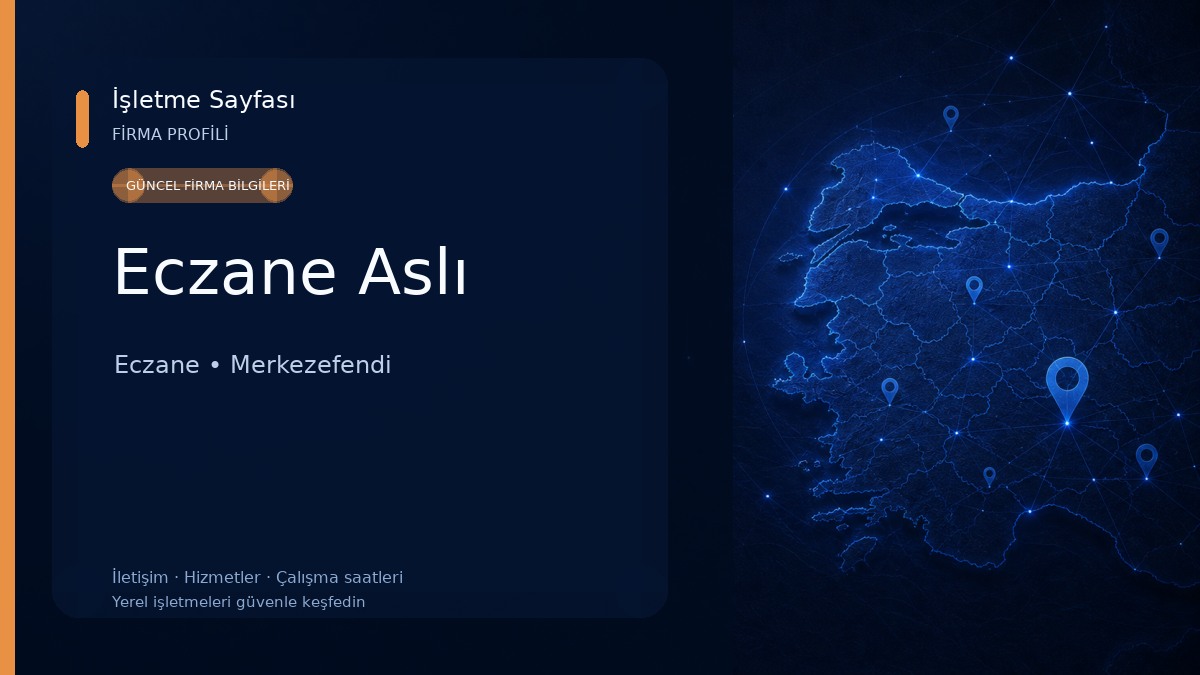 Eczane Aslı