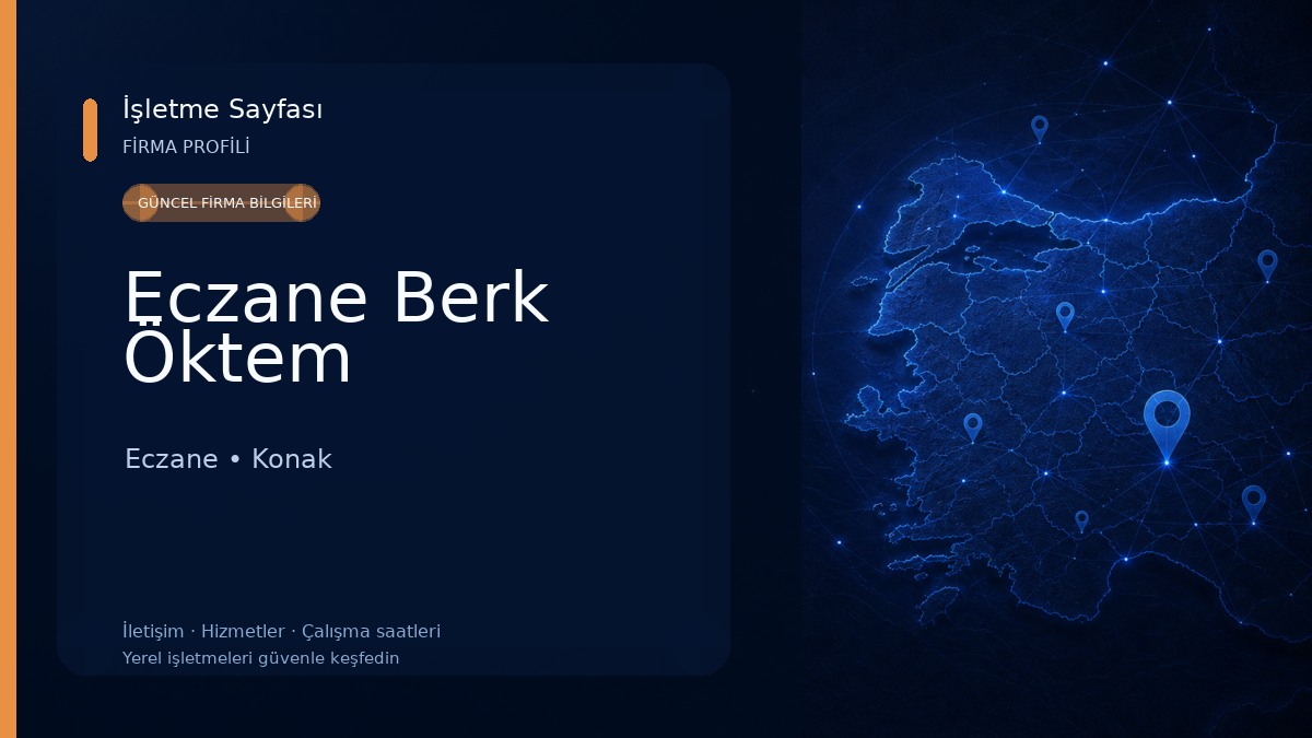 Eczane Berk Öktem Eczane