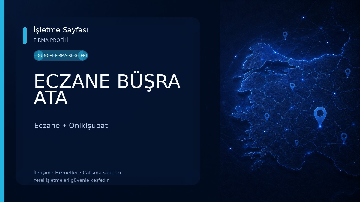 ECZANE BÜŞRA ATA 