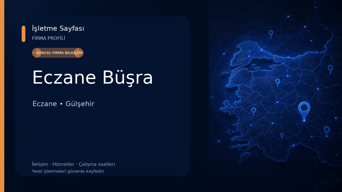Eczane Büşra Eczane