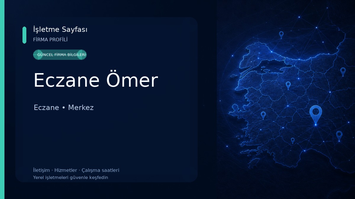 Eczane Ömer 