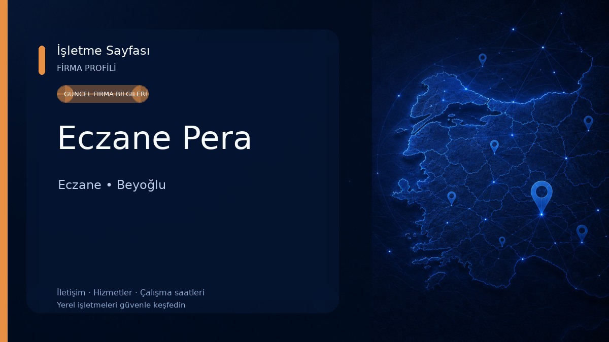 Eczane Pera Eczane