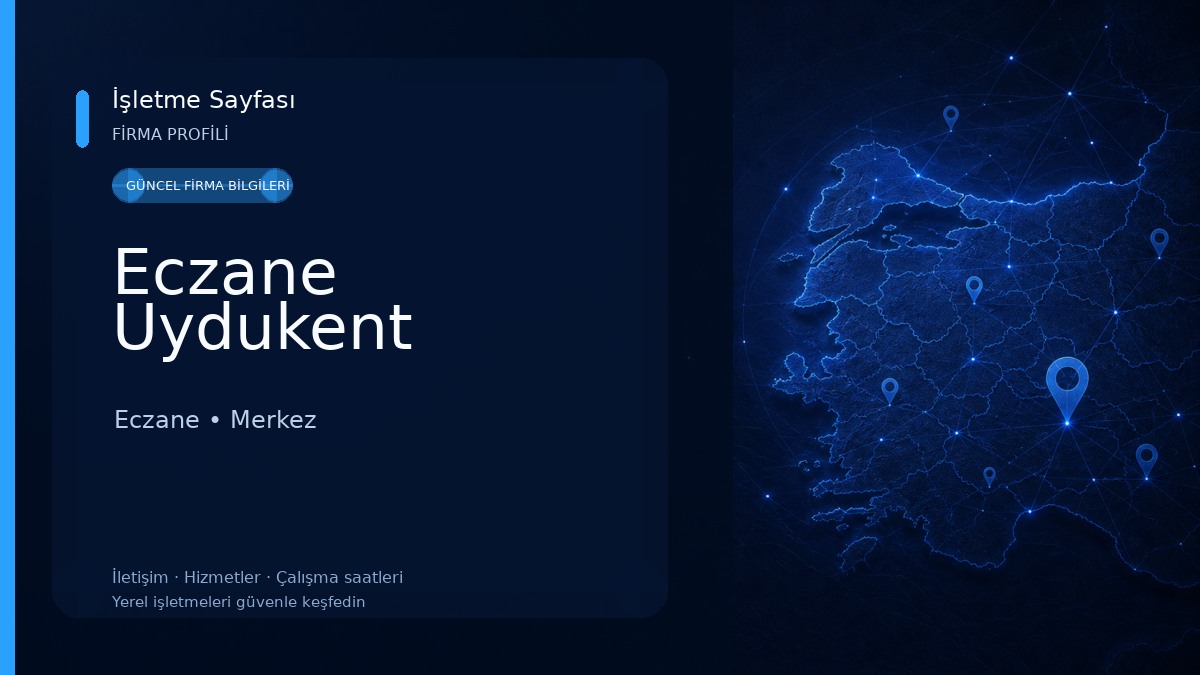 Eczane Uydukent Eczane
