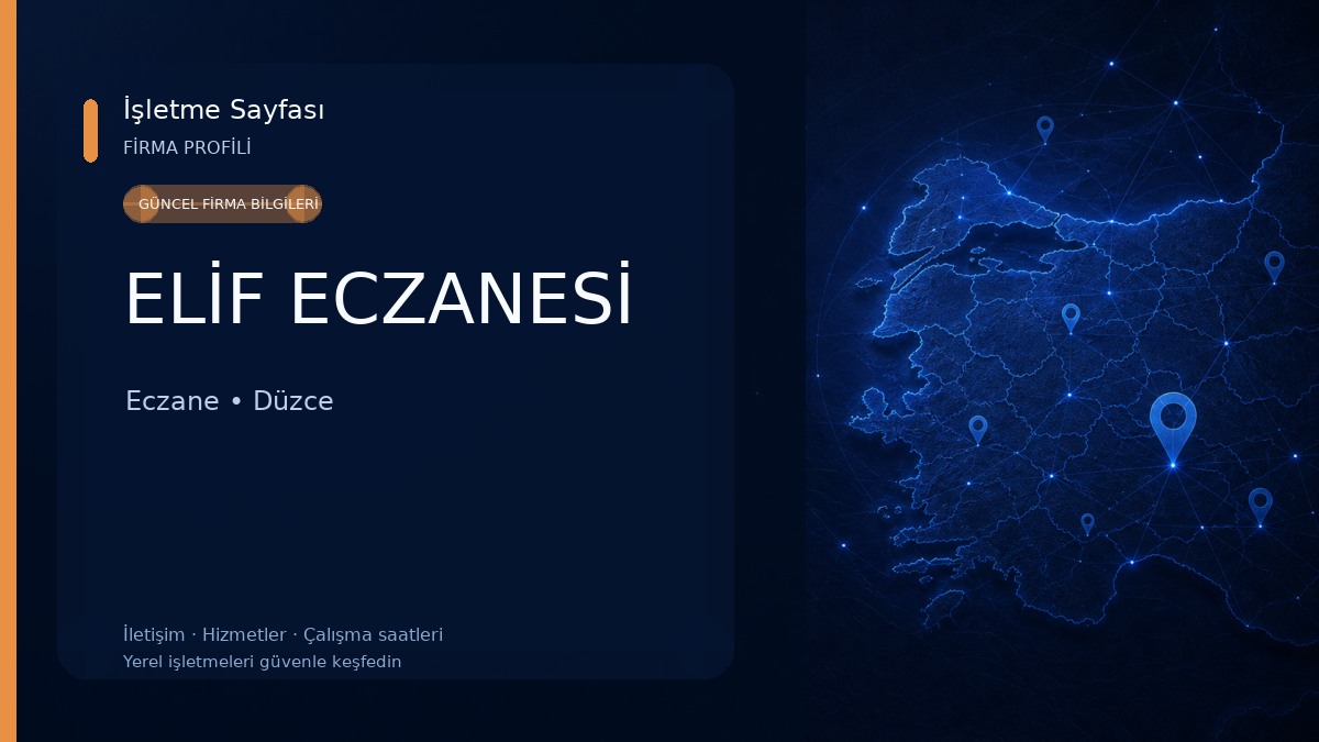 ELİF ECZANESİ Eczane