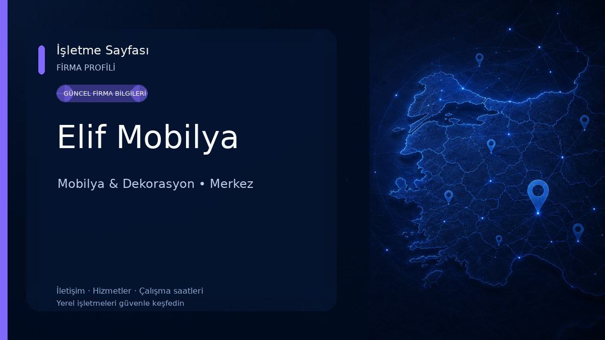 Elif Mobilya 
