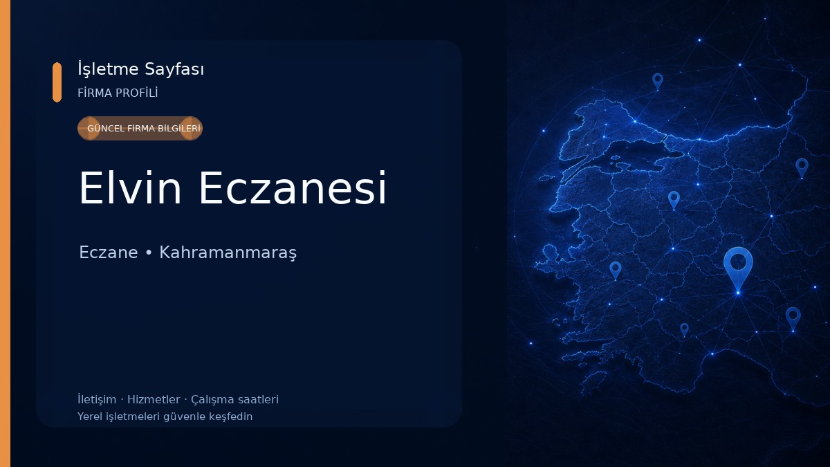 Elvin Eczanesi Eczane