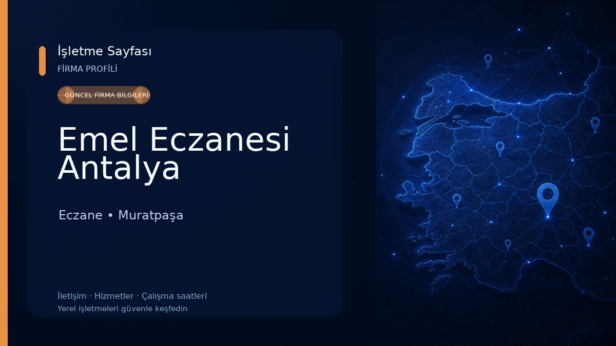 Emel Eczanesi Antalya