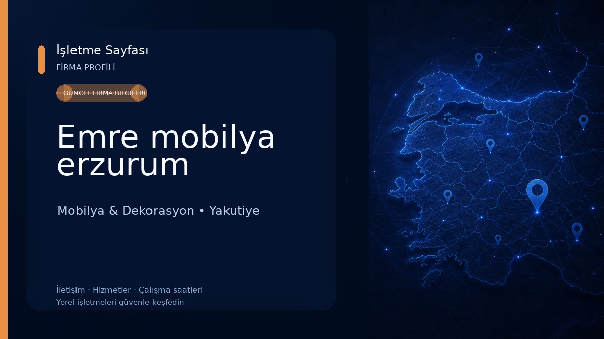 Emre mobilya erzurum 