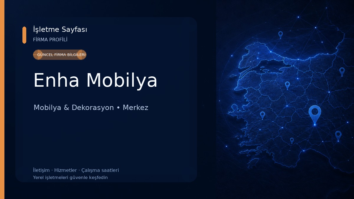 Enha Mobilya Mobilya & Dekorasyon