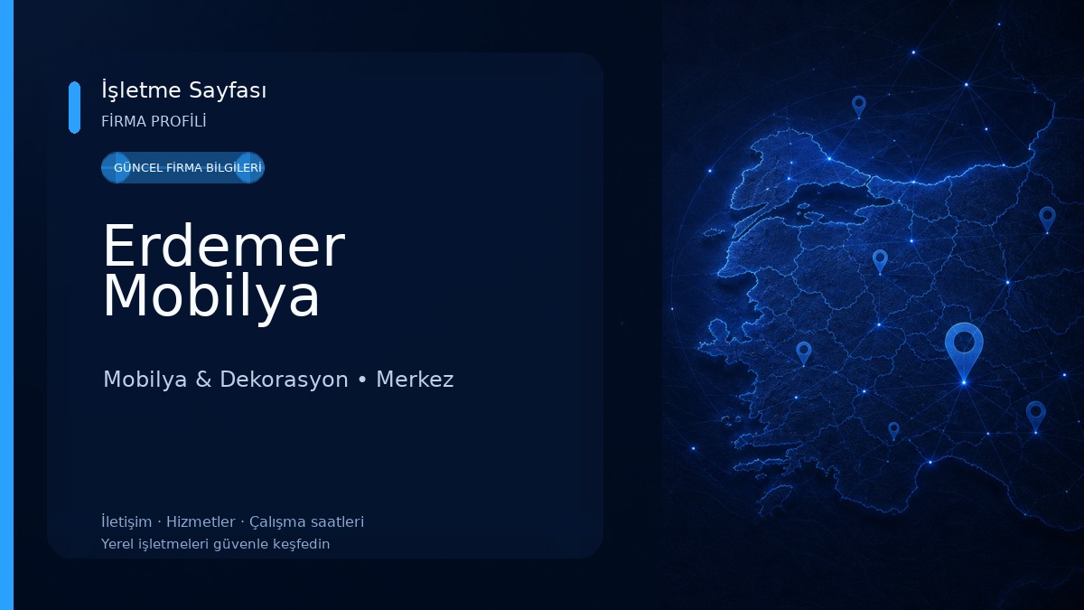 Erdemer Mobilya Mobilya & Dekorasyon