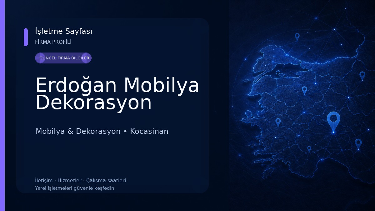Erdoğan Mobilya Dekorasyon