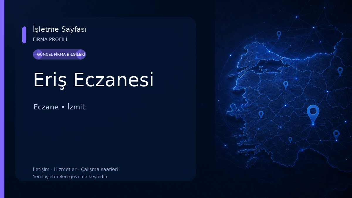 Eriş Eczanesi Eczane