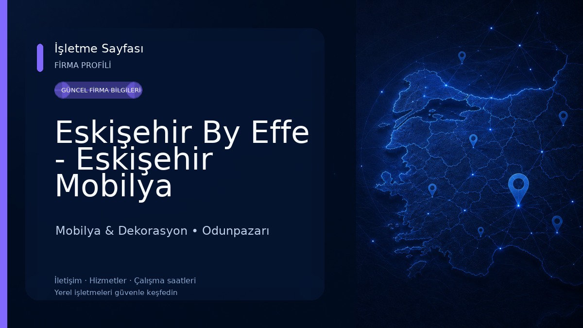 Eskişehir By Effe - Eskişehir Mobilya Dekorasyon Mobilya & Dekorasyon