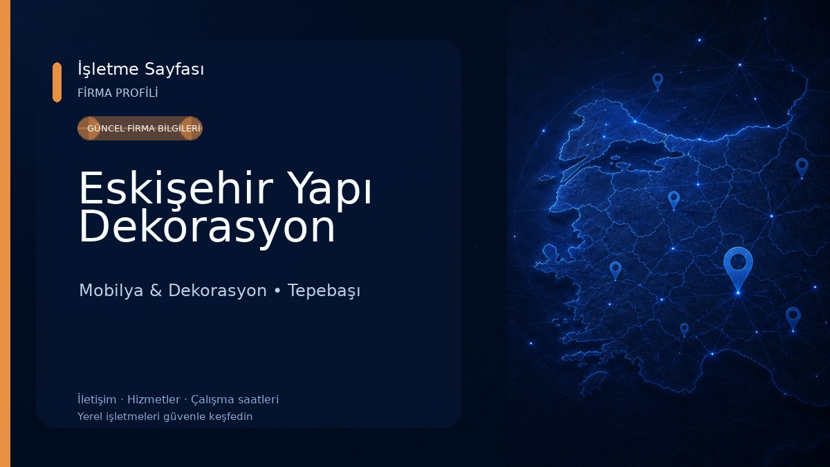 Eskişehir Yapı Dekorasyon Mobilya & Dekorasyon