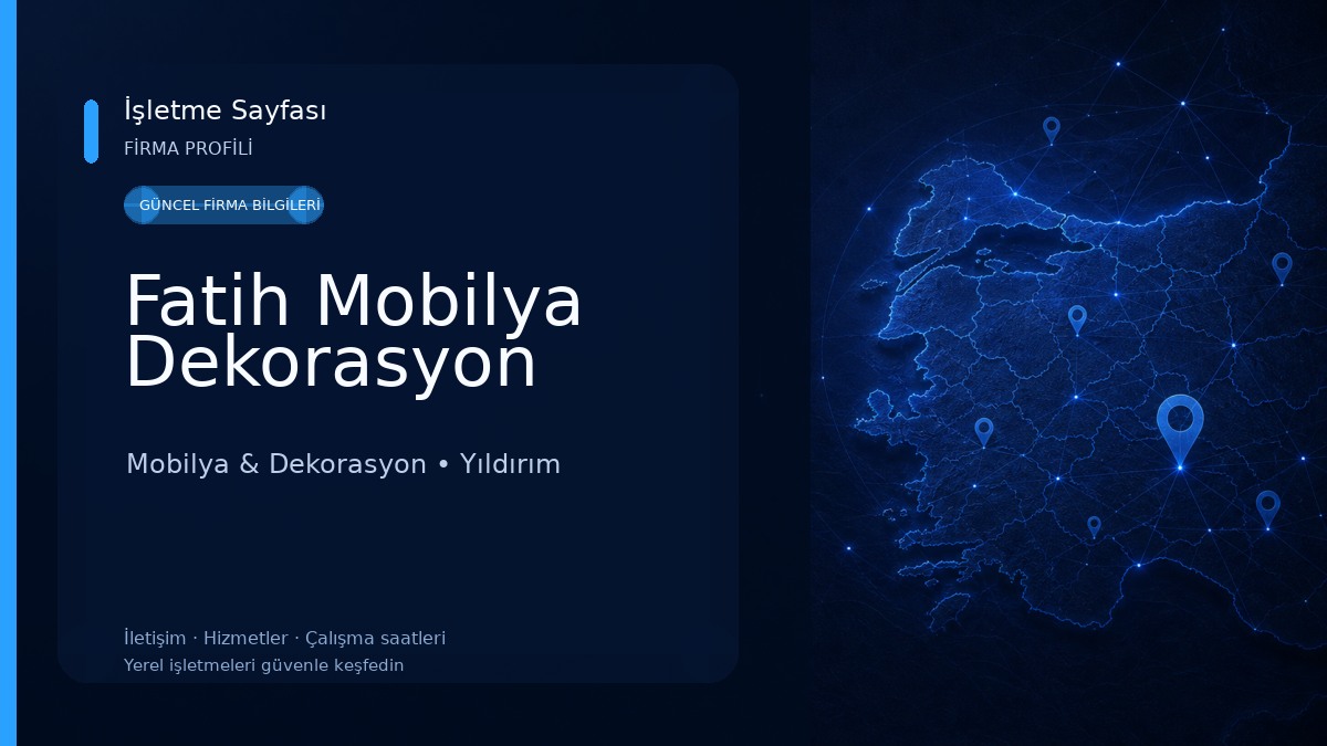Fatih Mobilya Dekorasyon 