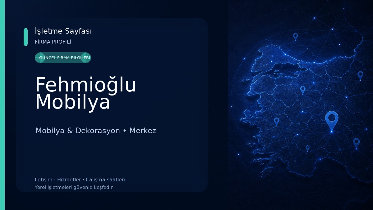 Fehmioğlu Mobilya