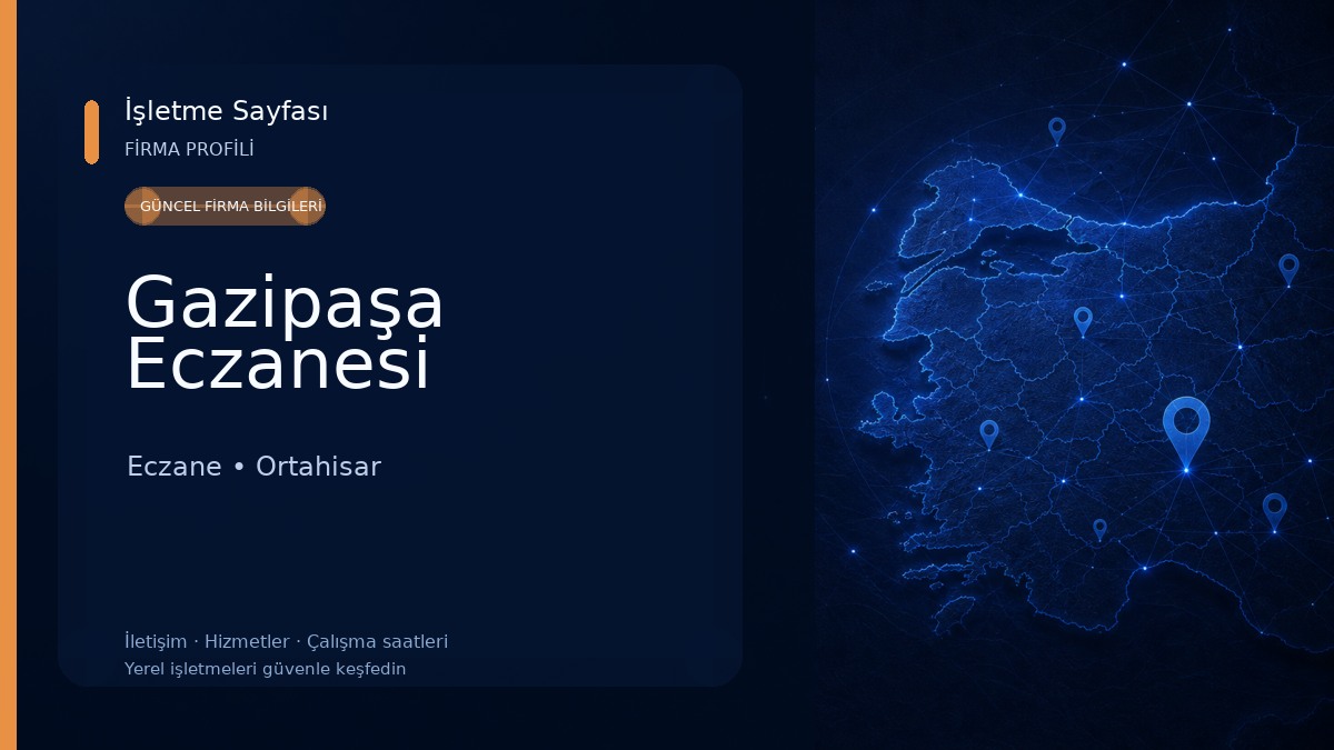 Gazipaşa Eczanesi 