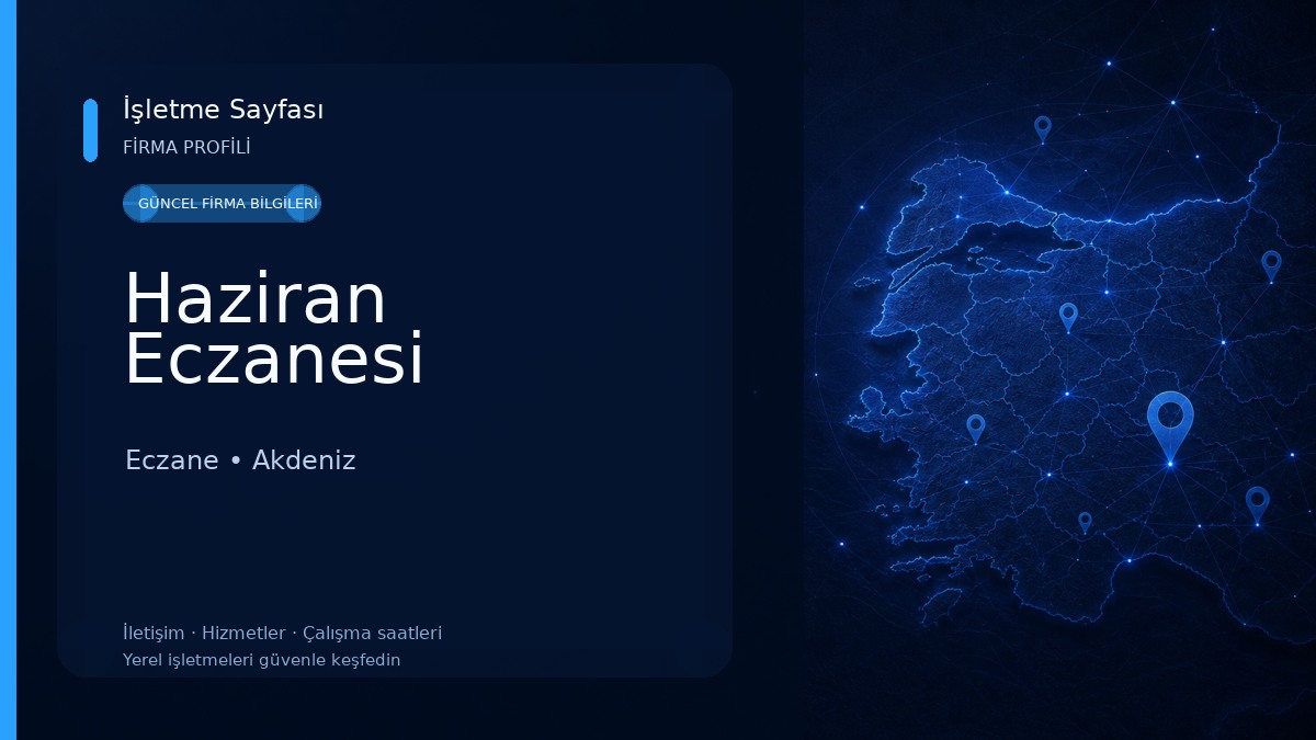 Haziran Eczanesi Eczane