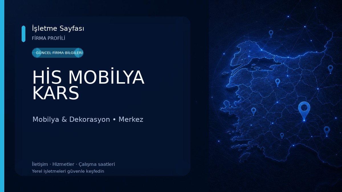 HİS MOBİLYA KARS Mobilya & Dekorasyon