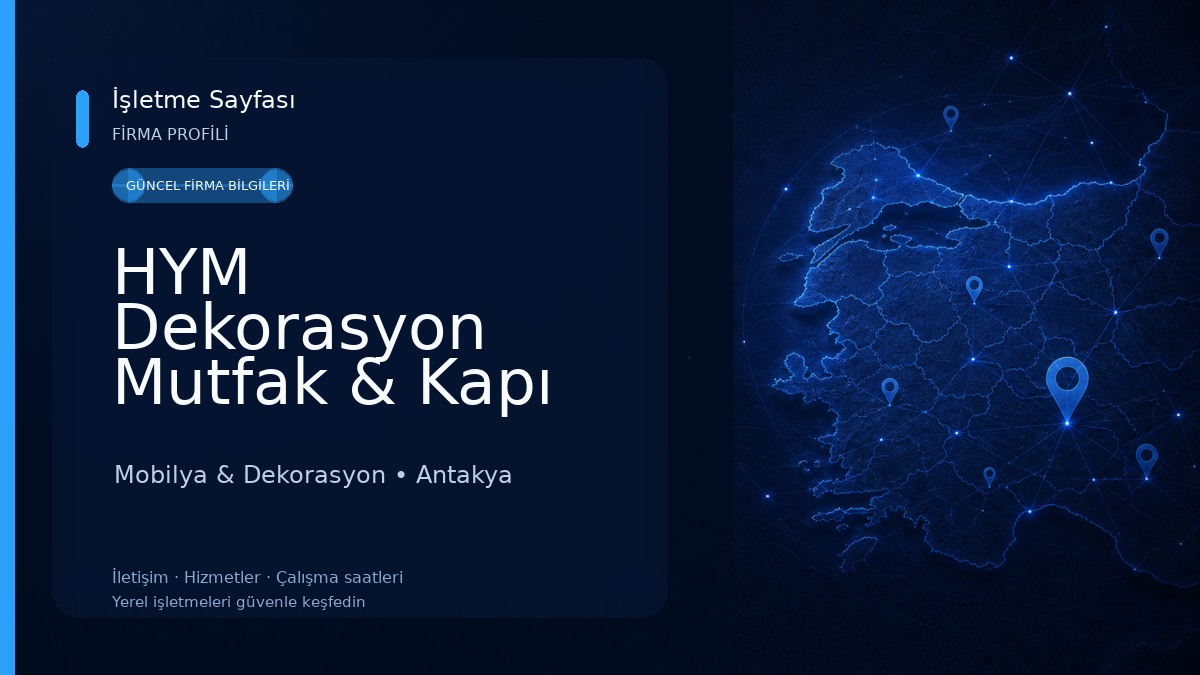 HYM Dekorasyon Mutfak & Kapı Mobilya & Dekorasyon