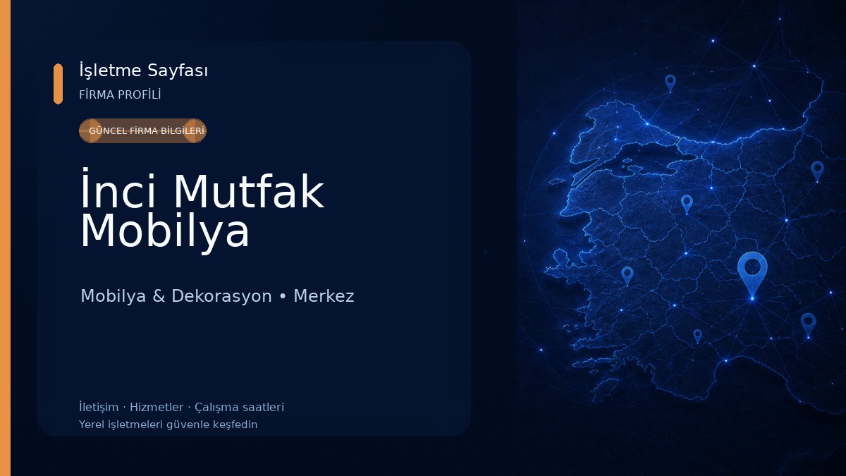 İnci Mutfak Mobilya 