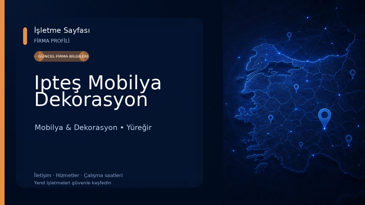 Ipteş Mobilya Dekorasyon Mobilya & Dekorasyon