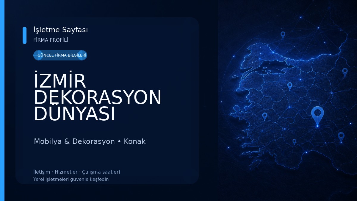 İZMİR DEKORASYON DÜNYASI