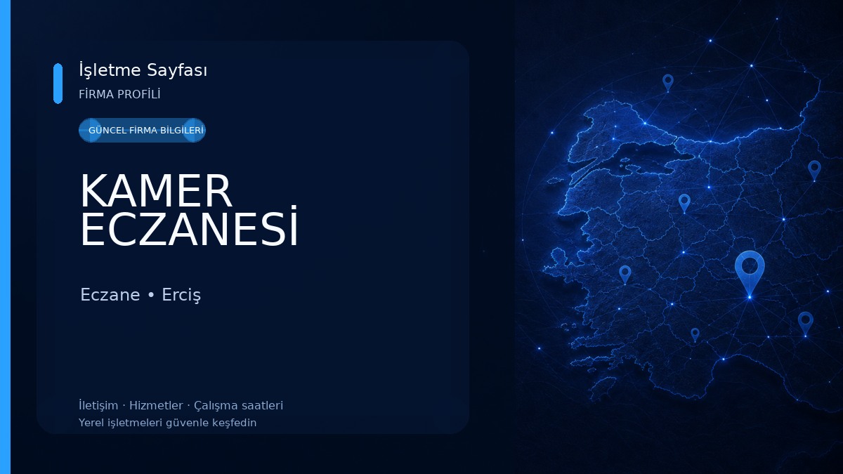 KAMER ECZANESİ Eczane