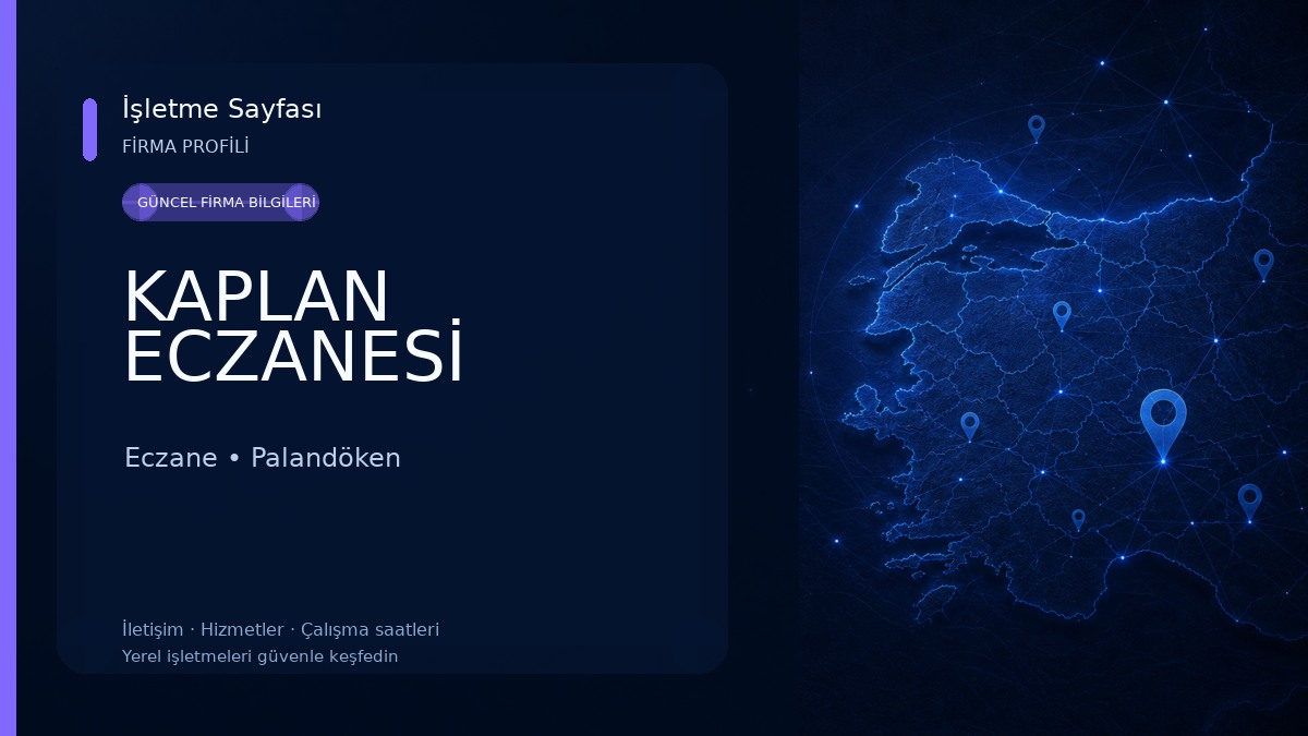KAPLAN ECZANESİ