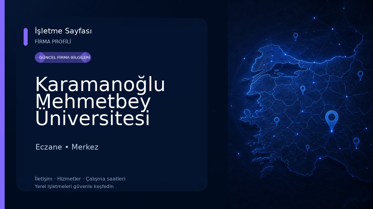 Karamanoğlu Mehmetbey Üniversitesi