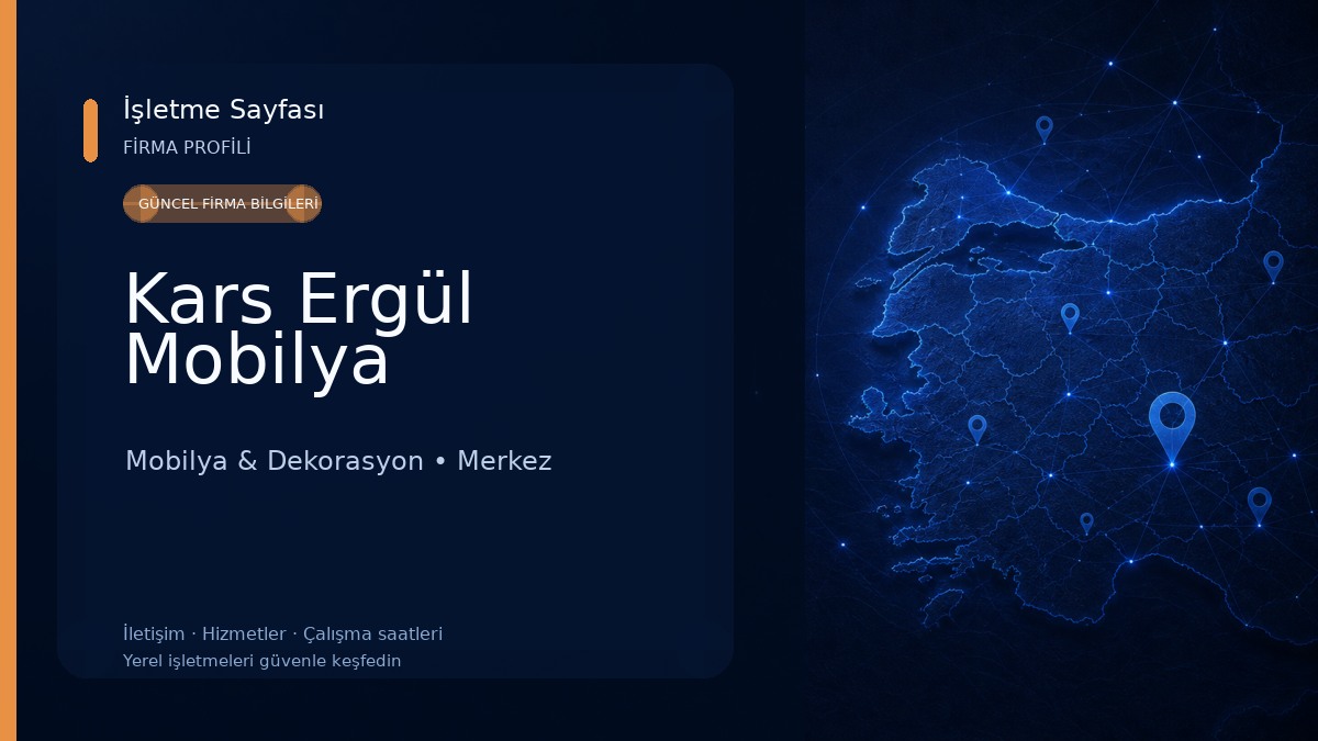 Kars Ergül Mobilya