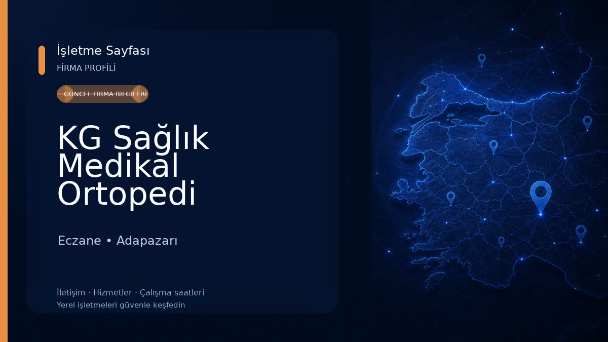 KG Sağlık Medikal Ortopedi Eczane
