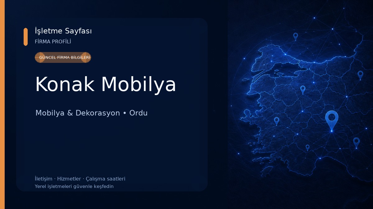 Konak Mobilya Mobilya & Dekorasyon
