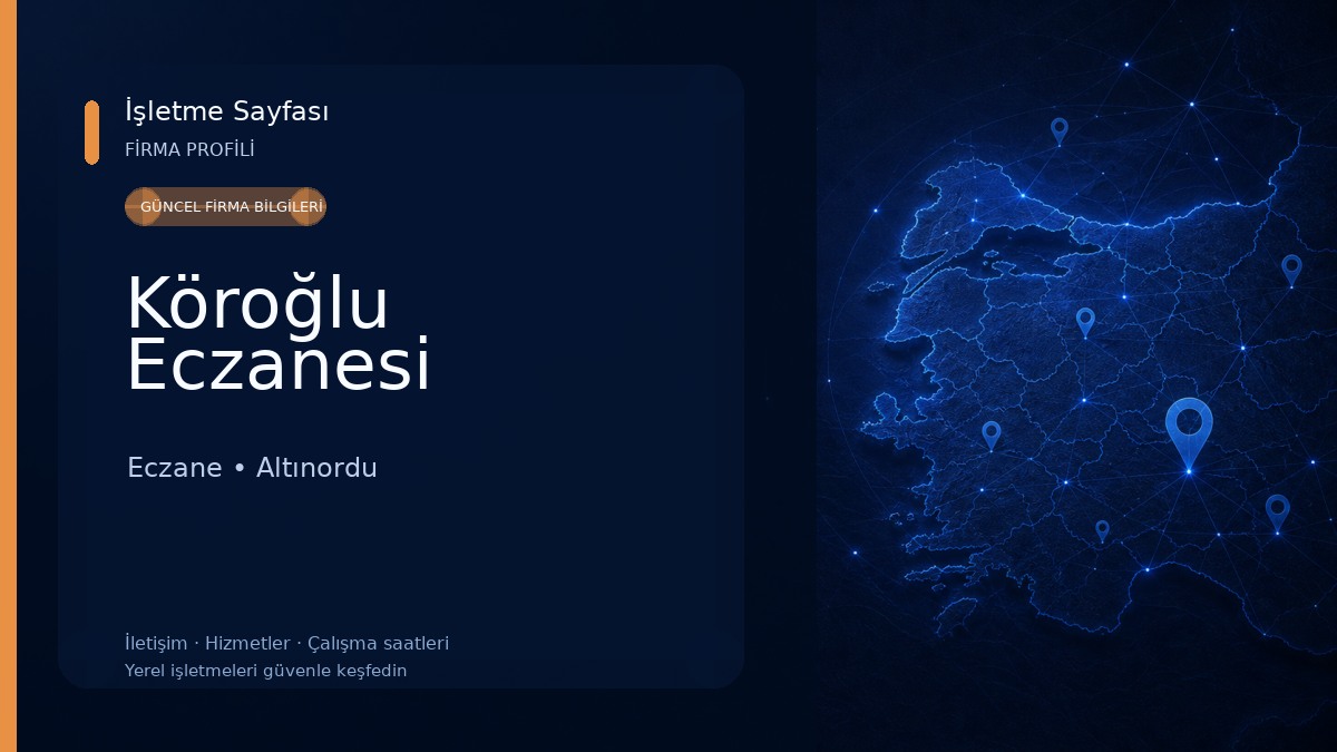 Köroğlu Eczanesi