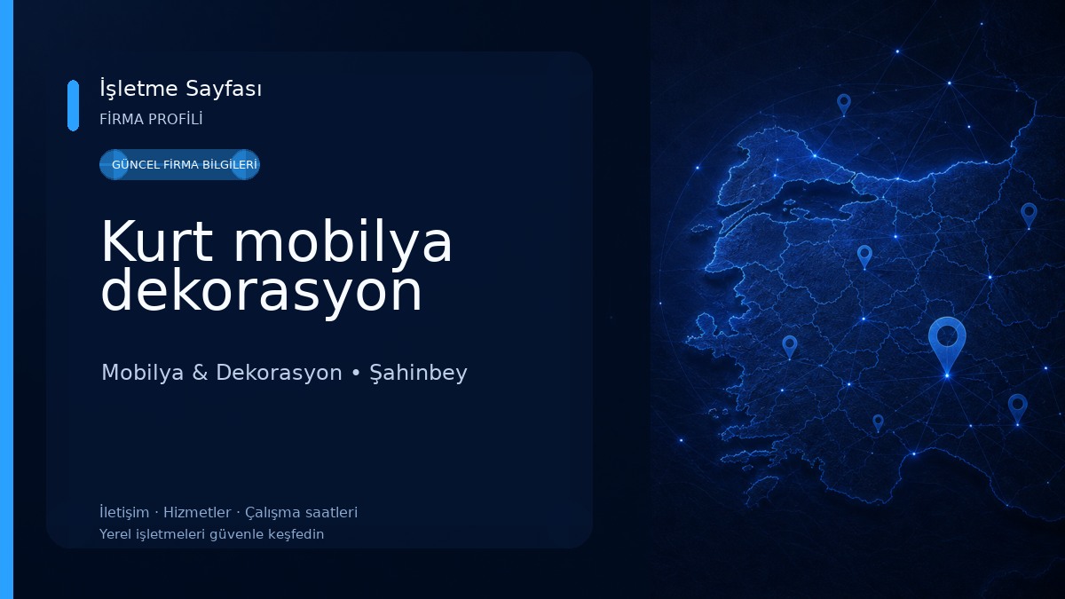 Kurt mobilya dekorasyon Mobilya & Dekorasyon