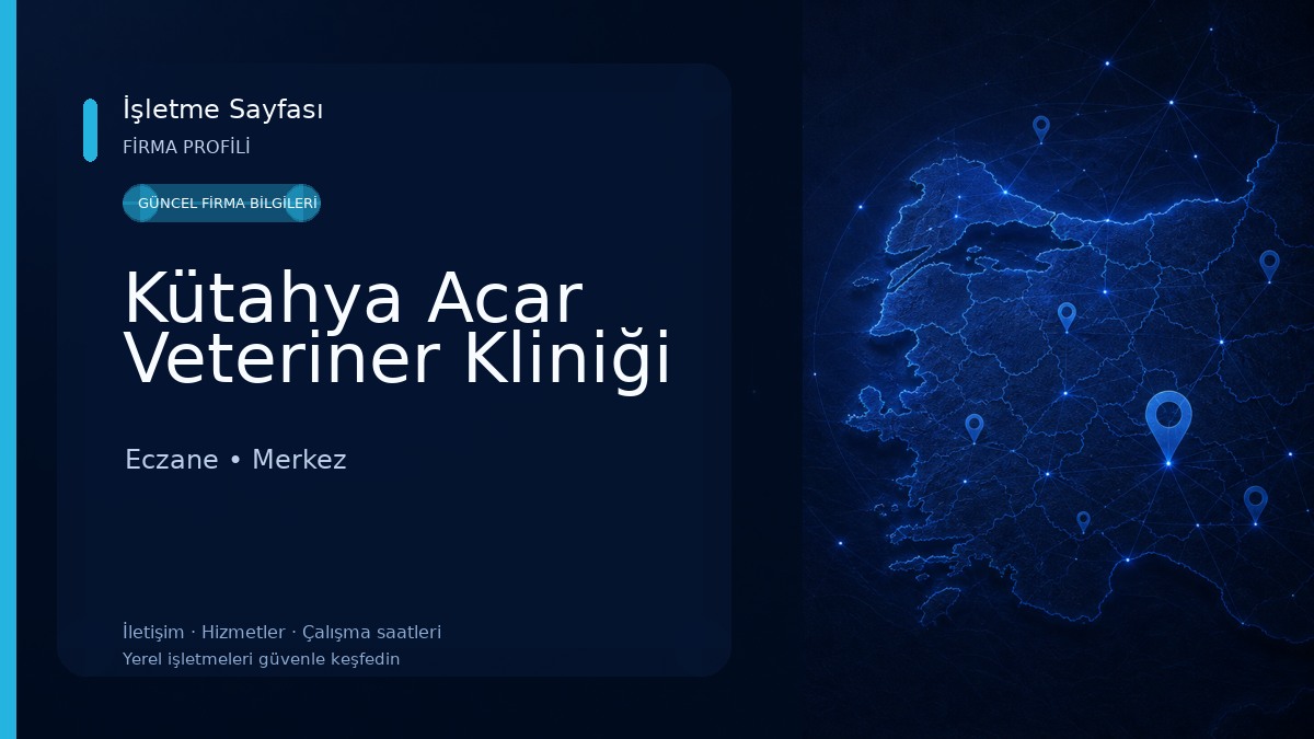 Kütahya Acar Veteriner Kliniği
