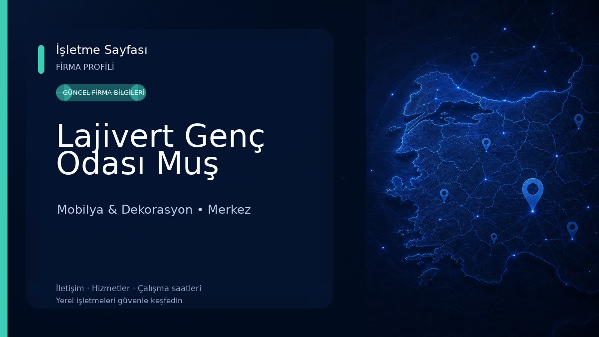 Lajivert Genç Odası Muş 