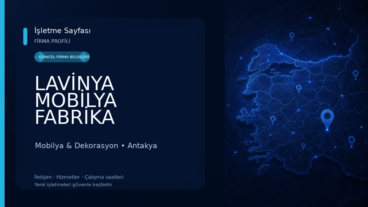 LAVİNYA MOBİLYA FABRİKA Mobilya & Dekorasyon