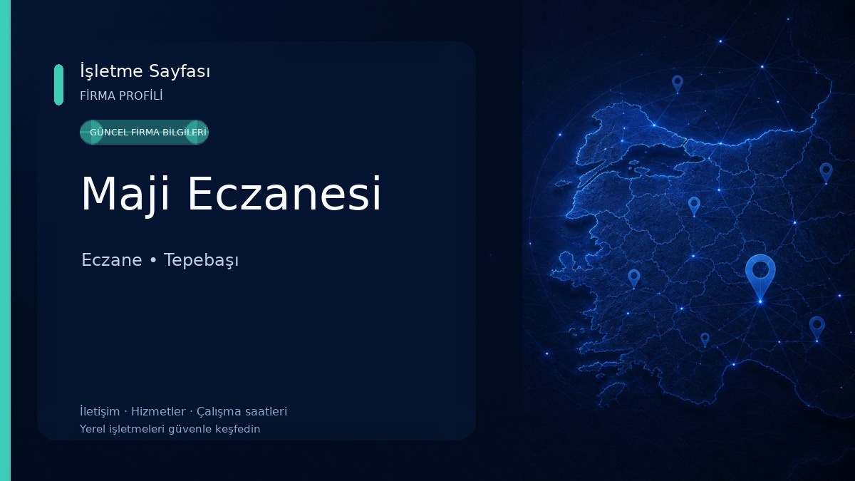 Maji Eczanesi Eczane