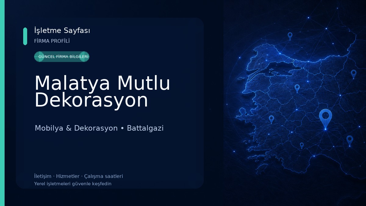 Malatya Mutlu Dekorasyon