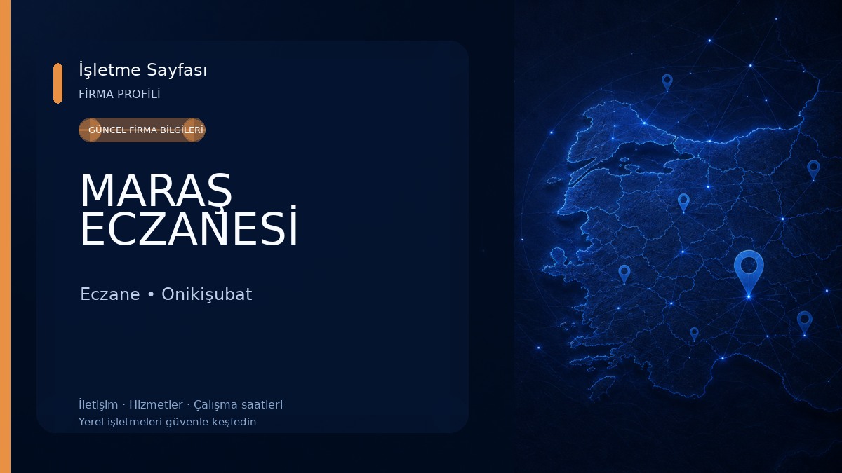 MARAŞ ECZANESİ Eczane