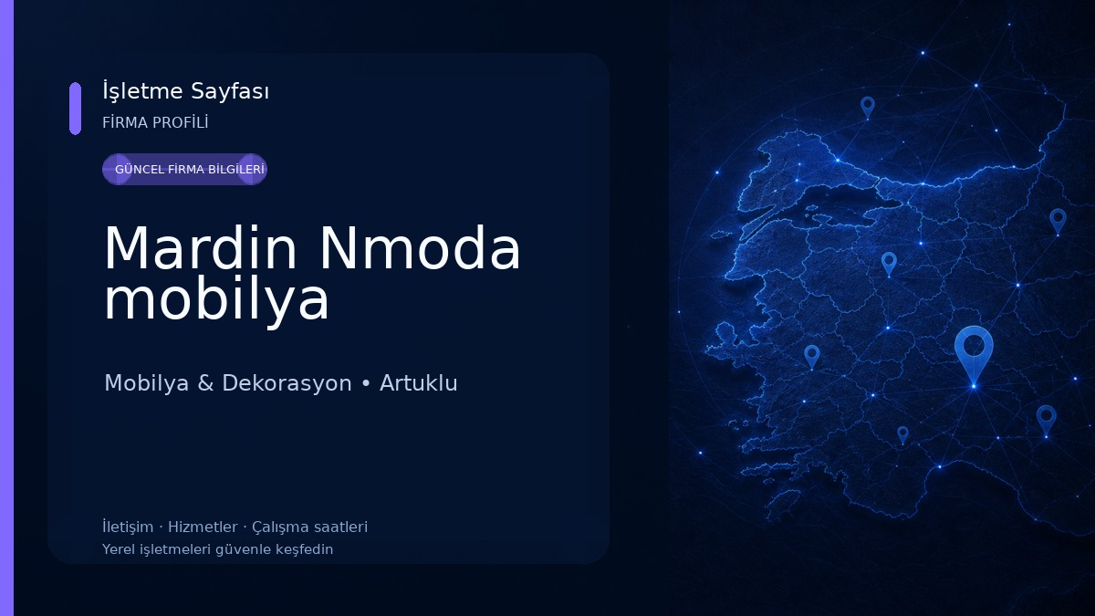 Mardin Nmoda mobilya 