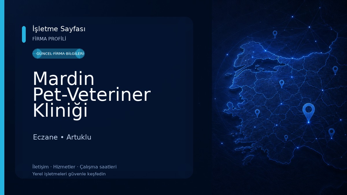 Mardin Pet-Veteriner Kliniği Eczane