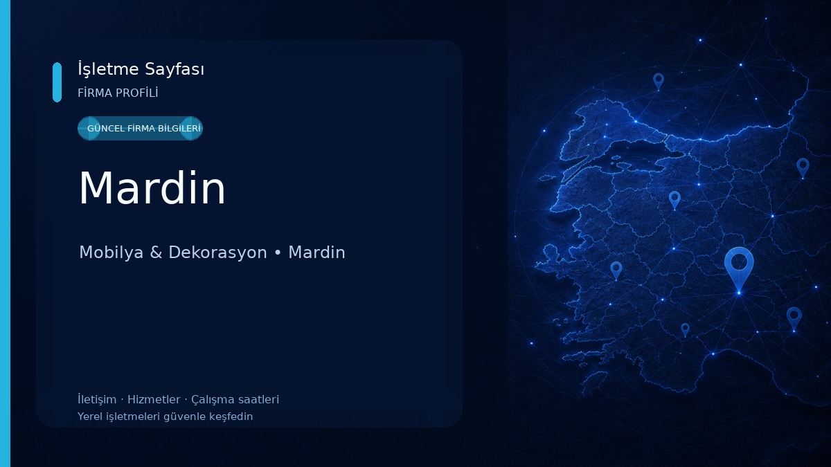 Mardin Mobilya & Dekorasyon