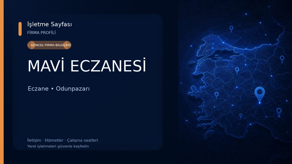 MAVİ ECZANESİ Eczane