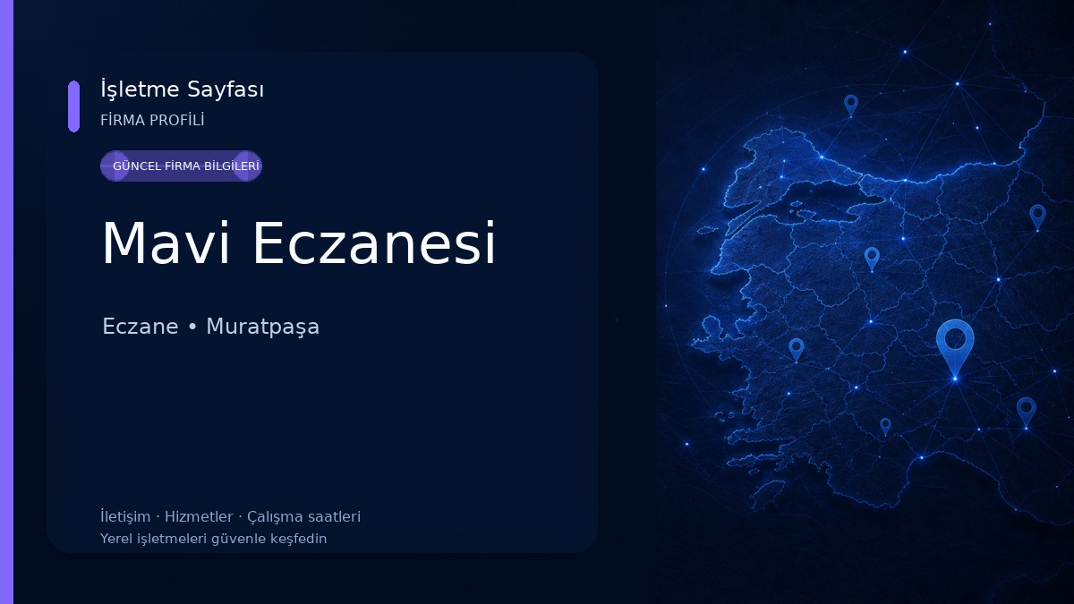 Mavi Eczanesi Eczane