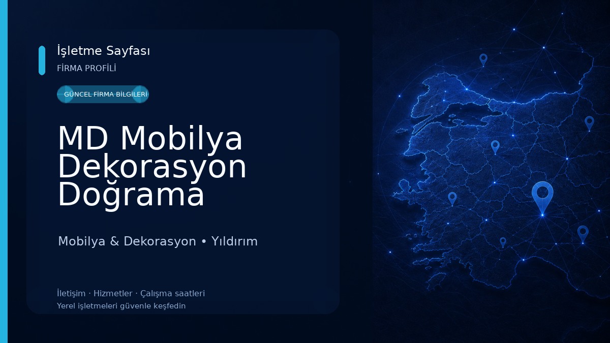 MD Mobilya Dekorasyon Doğrama Mobilya & Dekorasyon